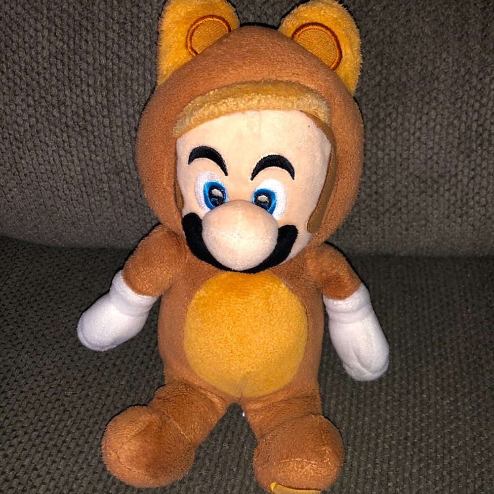 tanooki mario plush perfect gift